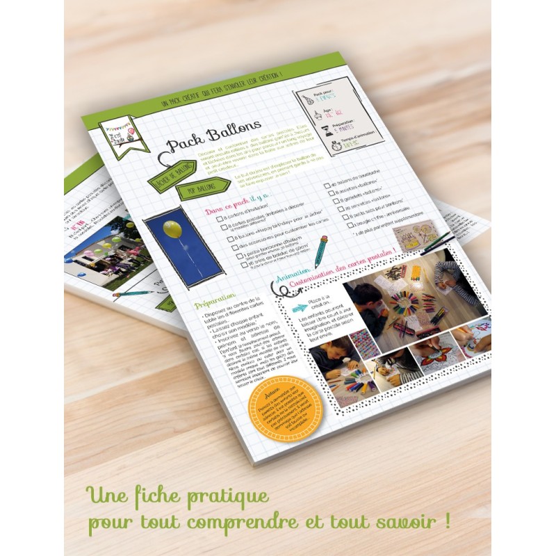 fiche pratique anniversaire ballons