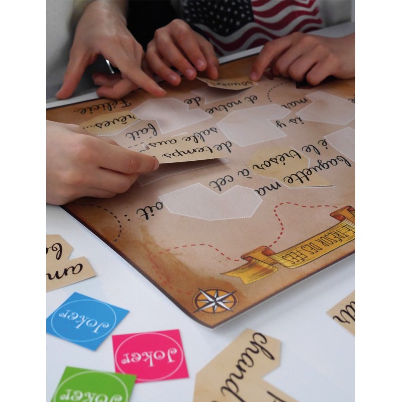 Chasse au trésor, déchiffrez le parchemin