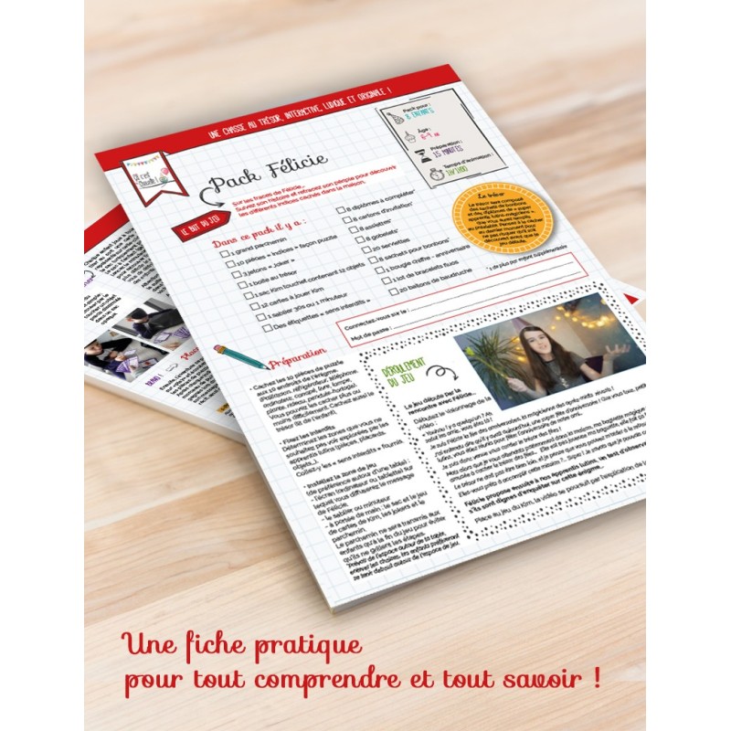 Fiche pratique chasse au trésor