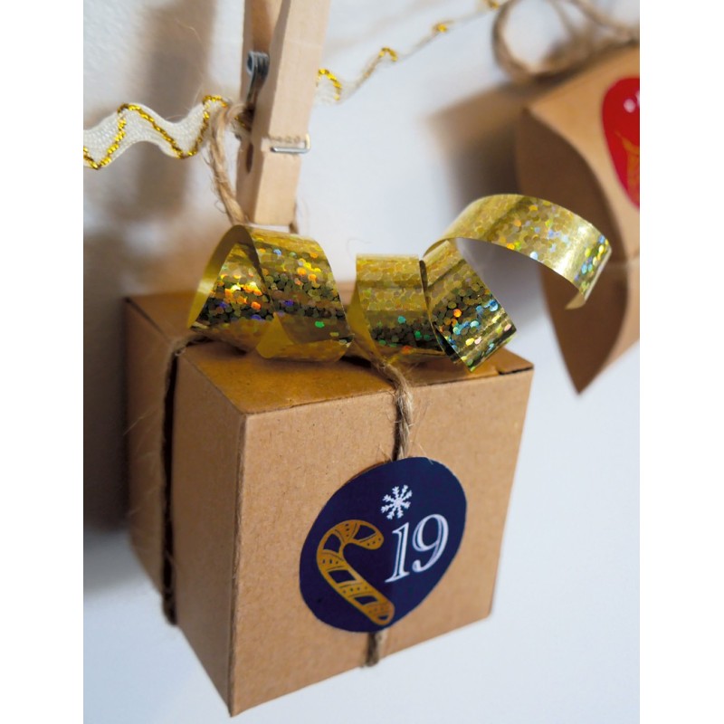 Calendrier de l'avent petite boite