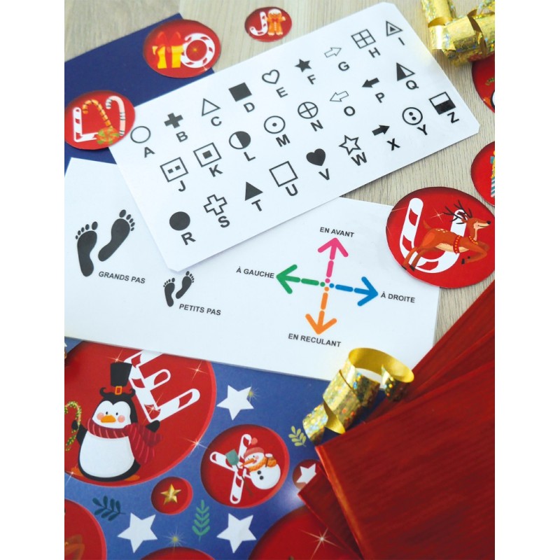 fiche calendrier de l'avent