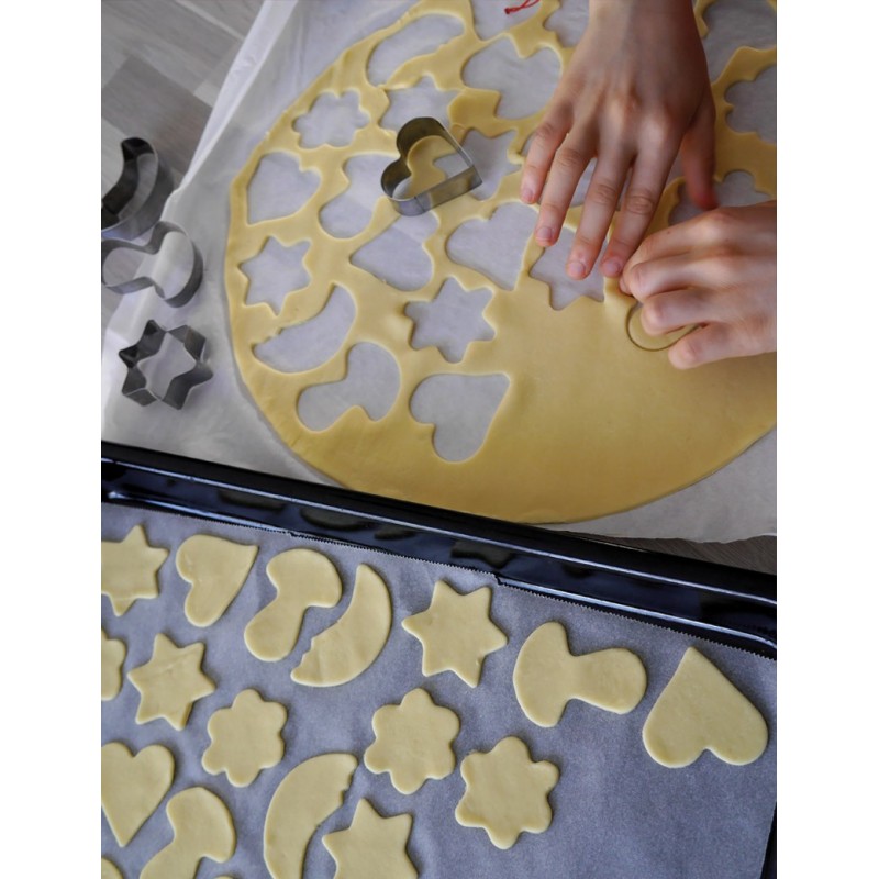 préparation des petits sablés