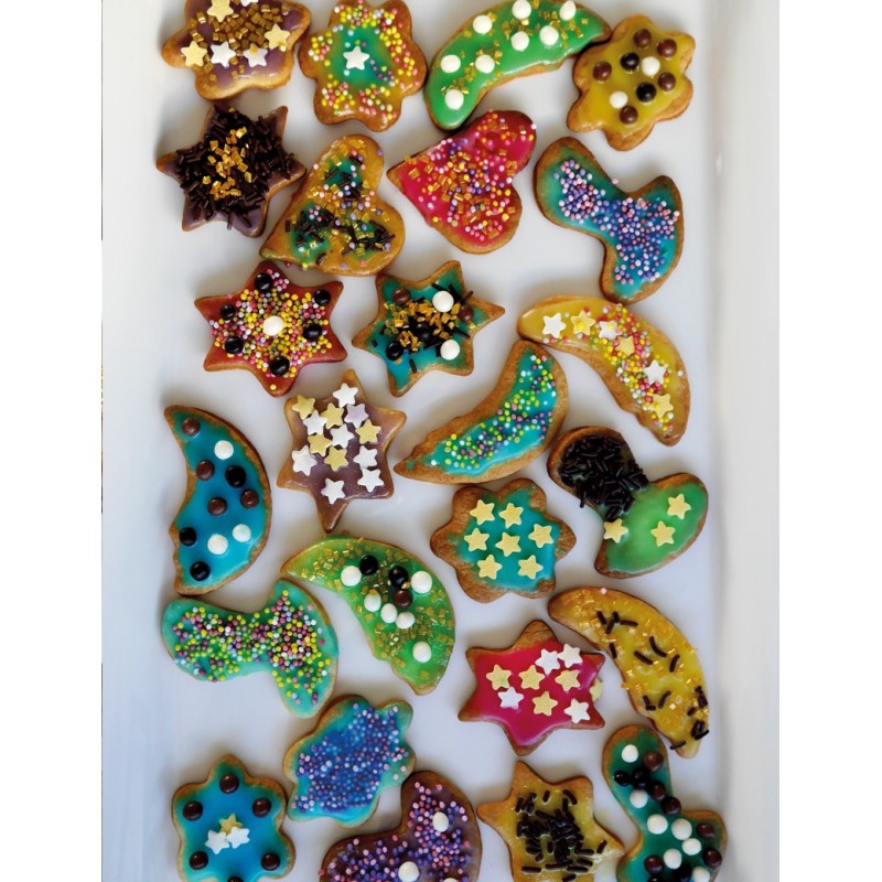 décoration de délicieux petits sablés