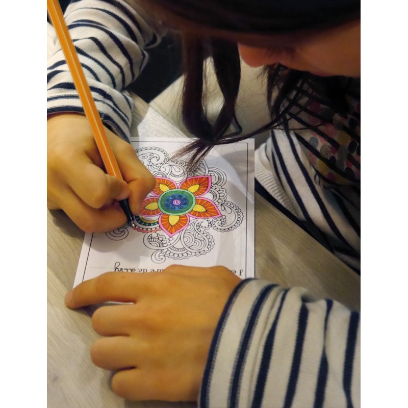 Décoration des cartes postales