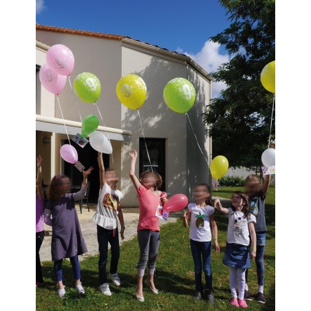 Lâcher de ballons Lâcher de ballons