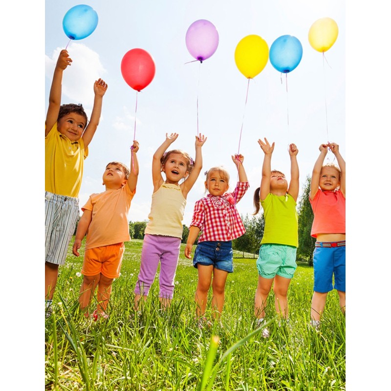 Lâcher de ballons anniversaire